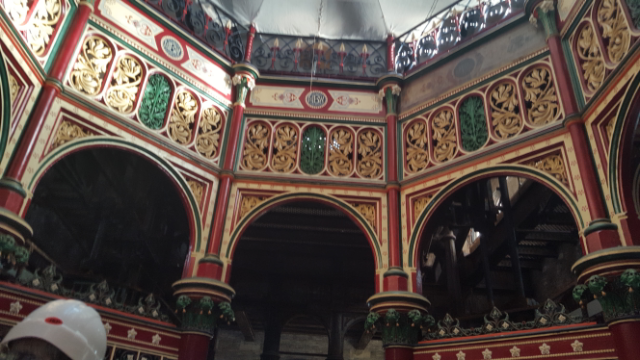 Crossness - Ironwork in Pumping station
