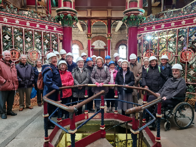 Crossness - U3A members enjoying the tour